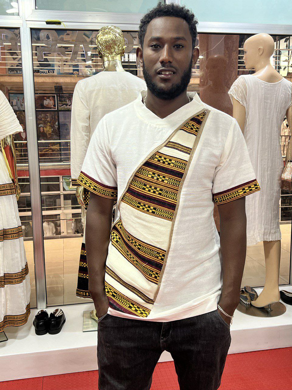 cultural man's t-shirt