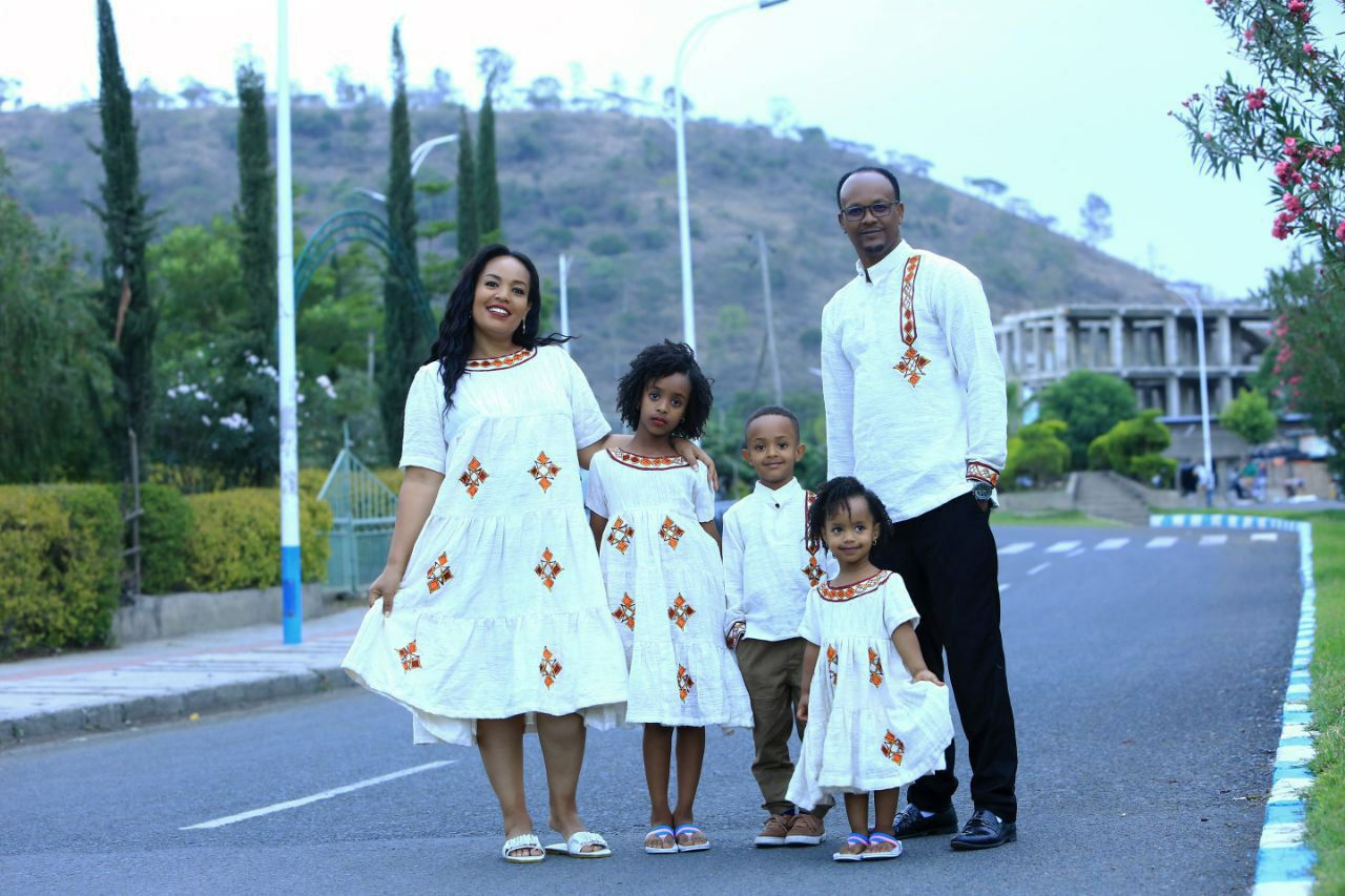 family holiday dress